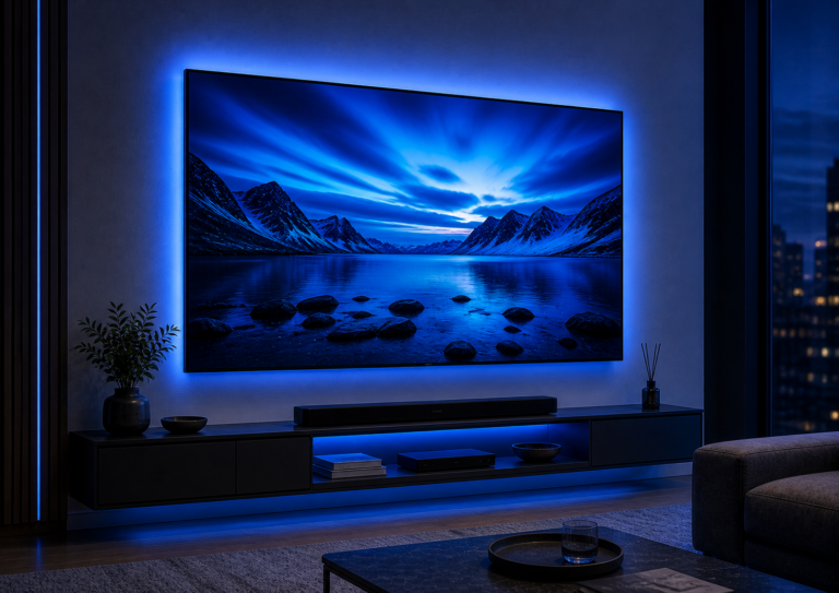 Home cinema installation