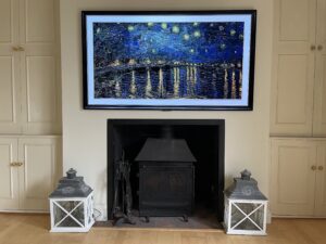 LG Gallery Art screen