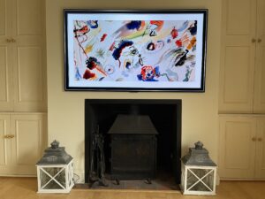 LG Gallery Art screen