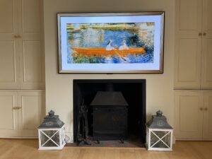 LG Gallery Art screen