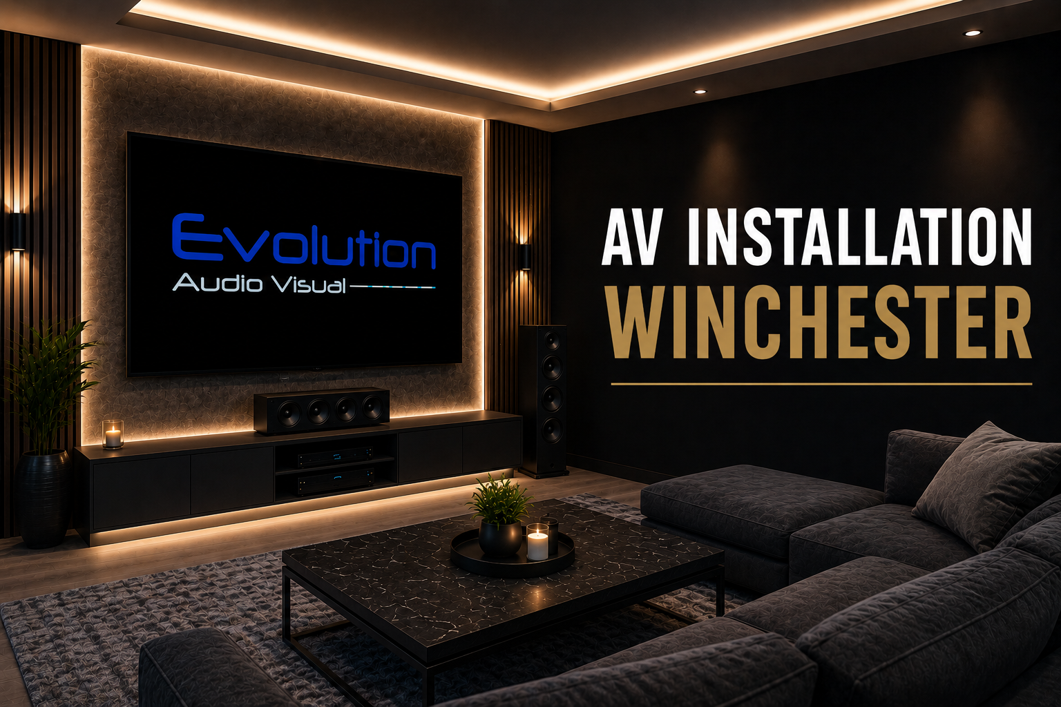 Flat Screen TV Home Cinema Installers Winchester